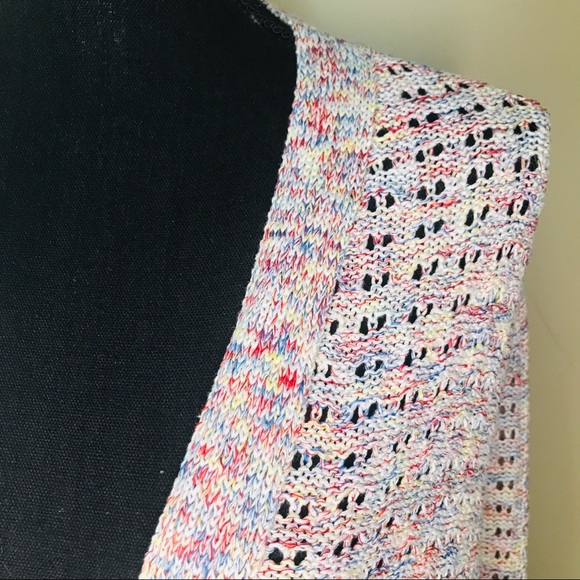 NWT Rainbow Knit Cardigan Sweater Size S - Picture 10 of 12